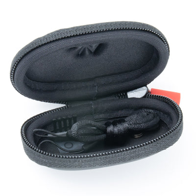 Earplug Carry Case with Lanyard & Cleaning Brush